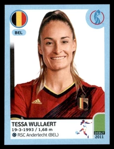 Panini Women's Euro 2022 Tessa Wullaert Belgium No. 340 - Picture 1 of 2