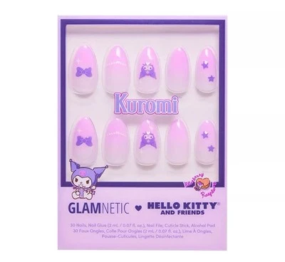 Clavos Glamnéticos Hello Kitty and Friends, Kuromi Nuevo Foto 1 de 4