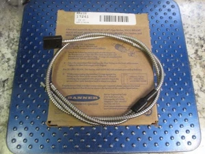 NEW BANNER FIBER OPTIC SENSOR 17261 BR23S - Picture 1 of 4