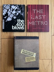 400 Blows & Last Metro (Blu-rays), Adventures of Antoine Doinel (Criterion DVD) - Picture 1 of 14