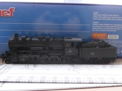 SNCF LOCOMOTIVE A VAPEUR 150C 822 Charbon DEPOT LONGWY EPIII JOUEF Ref HJ2146 - Photo 1/4