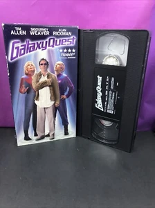 Galaxy Quest Tim Allen Sigourney Weaver Alan Rickman VHS - Picture 1 of 2