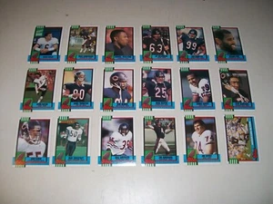 1990 Topps Chicago Bears Team Set 18 Singletary Dent Hampton McMichael - Bild 1 von 4