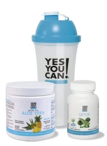Yes You Can Detox Kit Bundle - Includes YYC Capsules Aloe Vera Drink Mix and ... - Picture 1 of 9