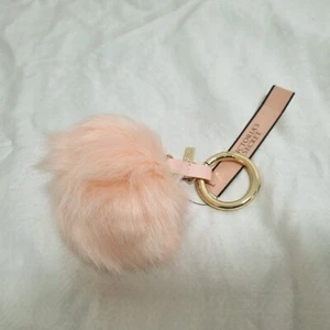 Victoria's Secret Hada Rosa Imitación Piel Pom Llavero Bolso Dije - Imagen 1 de 5