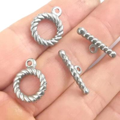 Toggle clasp OT Hook Stainless steel connecting buckle Used for jewelry - Image 1 of 4