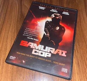 Samurai Cop [Used Very Good DVD] Special Ed, Free Shipping!! - Imagen 1 de 3