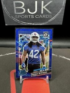 2023 Donruss Rated Rookie Optic Preview Blue Scope #309 Dorian Williams RC - Picture 1 of 1