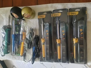 Accesorios de soldadura 230 V incluyendo soldadores, ventosas, cuencos de limpieza - Imagen 1 de 22