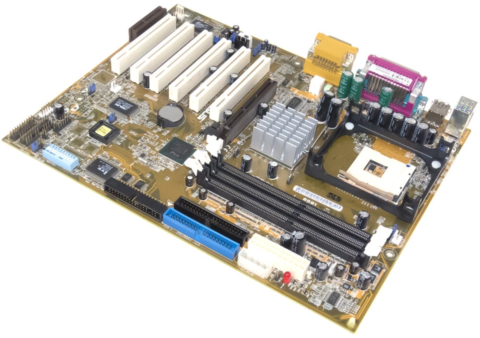 ASUS P4B266 Socket 478 3x DDR 6x PCI AGP Ide / Ata - Image 1 of 3