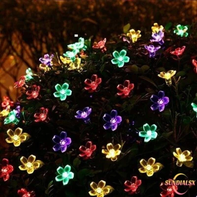LED Solar String Lights Patio Party Garden Wedding Christmas Waterproof Outdoor - Image 1 of 4