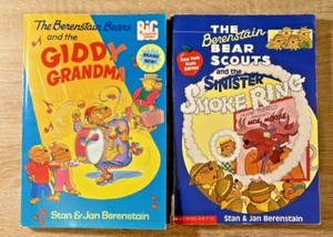 The Berenstain Bears Bear Scouts Book Lot Sinister Smoke Ring Giddy Grandma 1996 - Picture 1 of 20