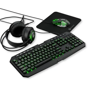 Gaming Keyboard and Mouse and Headset and Mouse Pad, X9 Performance 4 in 1 RG... - Picture 1 of 7