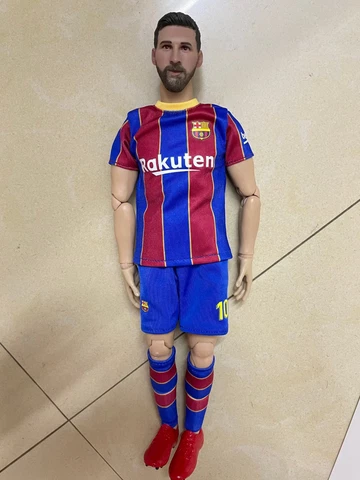 Real Masterpiece 1/6 Soccer Football Star Barcelona Messi Action Figure 12" Cover
