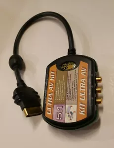 Original XBOX MadCatz ULTRA AV KIT TV RCA & S-Video w/ 5.1 Optical Audio - Picture 1 of 3
