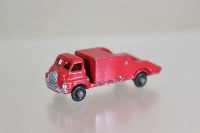 BENBROS 33 MIGHTY MIDGET BEDFORD CRANE LORRY TOW TRUCK RED Missing Hook 1og - Image 1 of 4