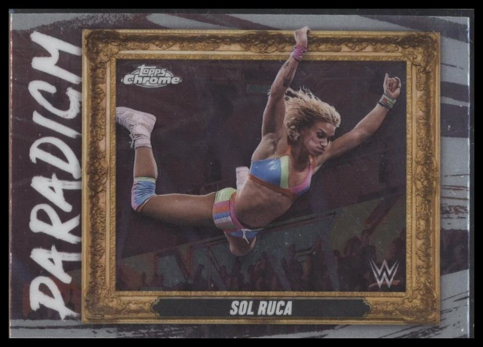 2025 Topps Chrome WWE Paradigm #PAR-SOL Sol Ruca - Image 1 of 1