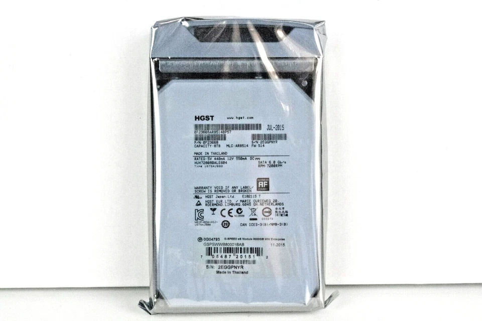 G-TECH G-SPEED Q/eS/eS Pro 8TB Spare Hard Drive Module - NEW - Image 1 of 1