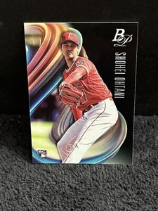 Shohei Ohtani 2018 Bowman Platinum with Glove RC #34 Rookie