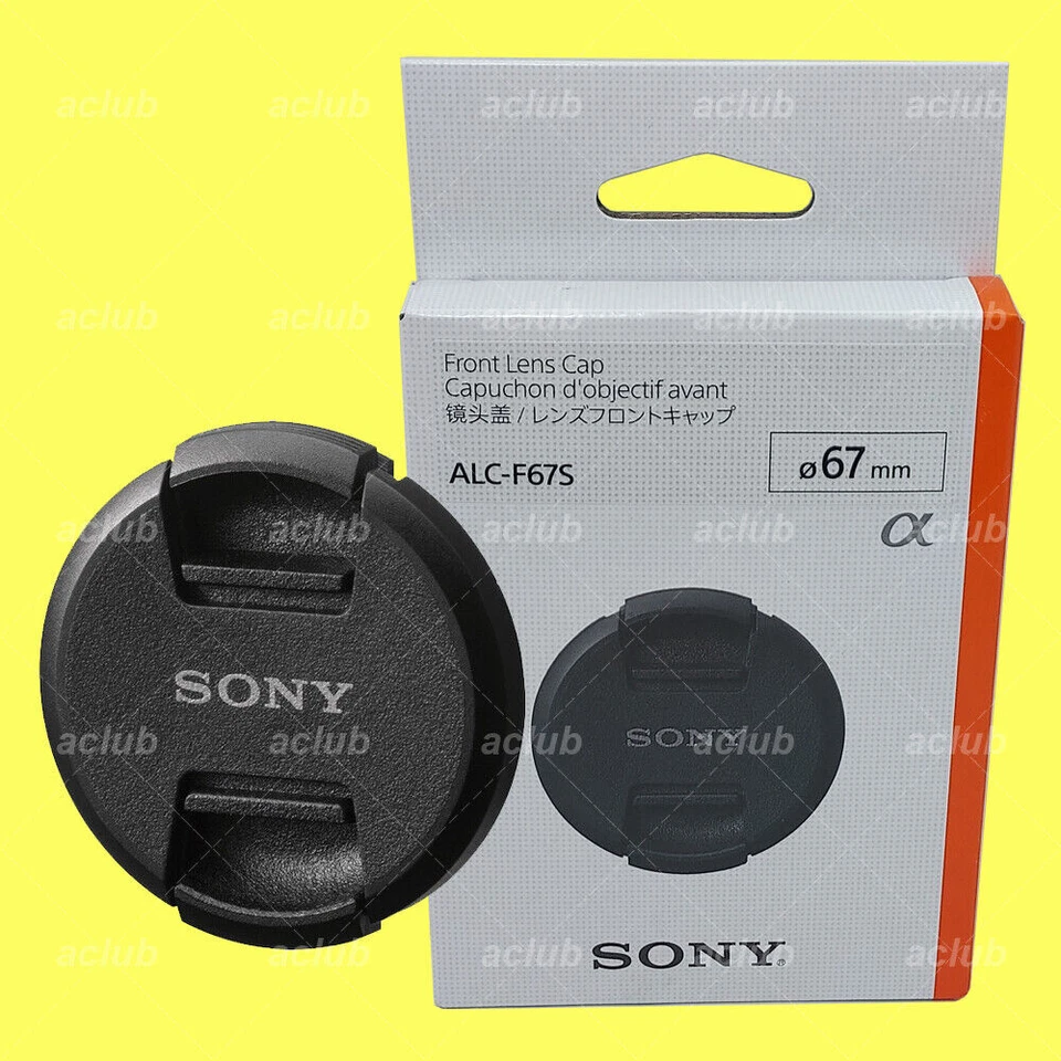 Sony Camera Lens Front Cap 67mm ALC-F67S From Japan - Image 1 of 1