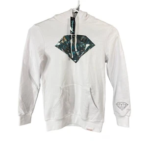 Diamond Supply Co Pullover Hoodie Women’s Size Small, Big Diamond Graphic Logo - Picture 1 of 8