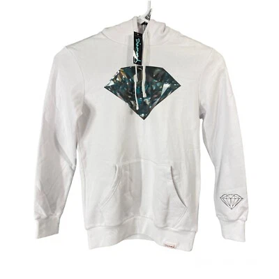 Diamond Supply Co Pullover Hoodie Women’s Size Small, Big Diamond Graphic Logo - Image 1 of 4