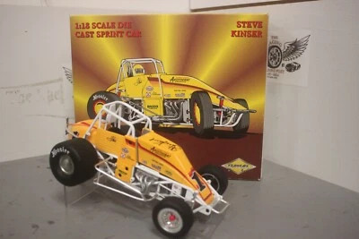 Steve Kinser Aristocrat Products 1998 1/18 GMP Sprint Car diecast autografiado Foto 1 de 2