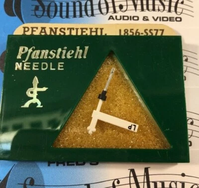 NUEVO Pfanstiehl L856SS77 Zafiro Doble Aguja Stylus 856DS77 Tetrada Sintética 72s Foto 1 de 2