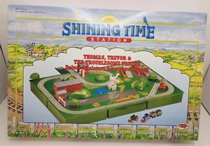 Shining Time Station Thomas Trevor Troublesome Trucks Deluxe Playset + Ext Train - Picture 1 of 16