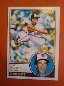 1983 TOPPS #490 JIM PALMER , PITCHER , BALTIMORE ORIOLES, NEAR-MINT+ CARD !!!! - Picture 1 of 4