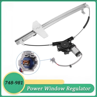 For 2005 - 2015 Nissan Armada Titan Rear Right Power Window Regulator With Motor - Image 1 of 4
