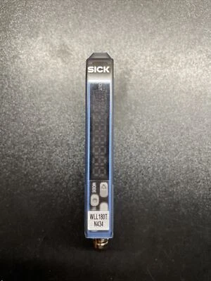 SICK WLL180T-N434 12-24VDC Fiber Optic Photoelectric WLL180TN434 DIN Rail NPN - Image 1 of 4