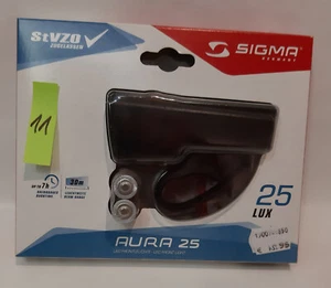 SIGMA AURA 25 LED Front Leuchte, mit Halter NEU und OVP !!!! - Bild 1 von 2