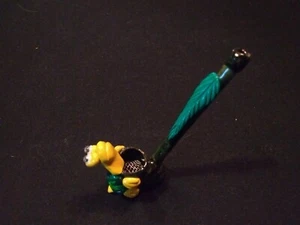 Turtle  googly eyes Handmade Tobacco Smoking Resin Pipe with screen - Picture 1 of 5