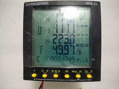 SOCOMEC 48250000 DIRIS AP  Energy Meter - Image 1 of 4