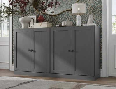 Palace Imports 100% Solid Wood 64" Sideboard, Shaker Doors, Adjustable Shelves - Image 1 of 4