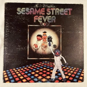Vintage 1978 Sesame Street Fever Vinyl LP Album Record Disco Theme CTW Records - Picture 1 of 5