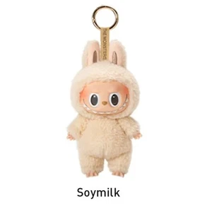 Pop Mart Labubu - THE MONSTERS Exciting Macaron Plush Pendant - Soy Milk - Picture 1 of 4