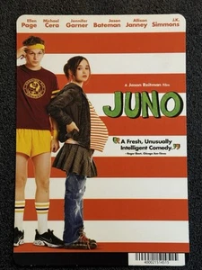 Juno - Tarjeta de película de alquiler de 5,5 x 8 ~~SIN PELÍCULA INCLUIDA~~ - Imagen 1 de 1