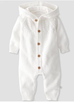 Suéter Jersey Baby’s Little Planet Orgánico de una pieza Blanco 24 meses Minorista $24 Foto 1 de 4