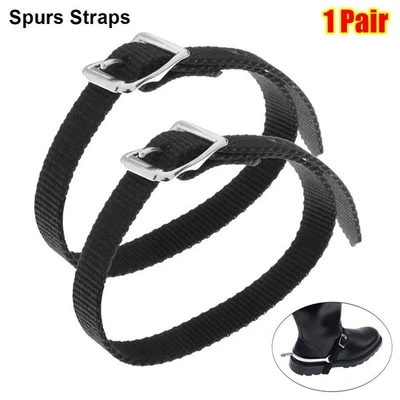 1Pair with Alloy Buckle Boot Strap  for Horse Riding Outdoor Sports - Image 1 of 4