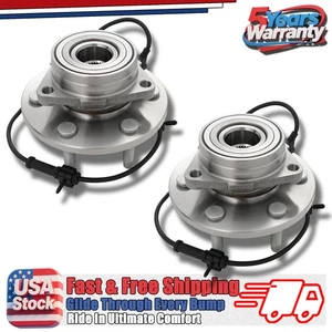 2x Wheel Bearing & Hub Front Complate For Chevy Silverado 1500 Classic 2007 - Bild 1 von 12