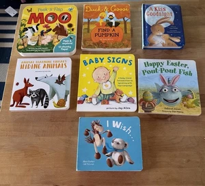 Kinder Baby Brettbücher 7 verschiedene - Bild 1 von 18