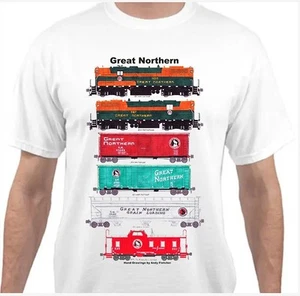 Camiseta Great Northern Local Train Railroad de Andy Fletcher - Imagen 1 de 1