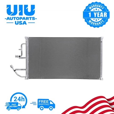UIU 4720 A/C Air Conditioner Condenser for Chevrolet GMC C2500 C3500 K2500 K3500 - Image 1 of 4