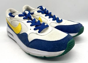 Nike Air Max SC CW4554-1019 White, Yellow, Blue Lace-Up Sneaker Shoes Men’s 12 - Picture 1 of 10