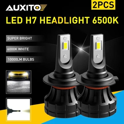 AUXITO H7 LED Bulbs Headlight High Beam for Subaru Outback 2005-2014 6000K White - Imagem 1 de 4
