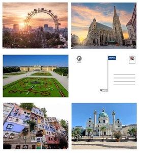 3 AK POSTALES POSTALES VIENA VIENA AUSTRIA PRATER CASTILLO BÖNBRUNN - Imagen 1 de 29