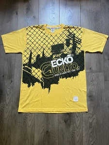 Ecko Unltd. Y2K Skater AOP Yellow Tee - Picture 1 of 7