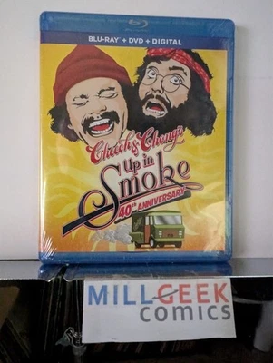 Cheech & Chong's Up In Smoke, 40th Anniversary (Blu-Ray) Brand New -JD - Bild 1 von 2